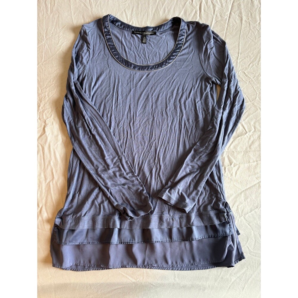 White House Black Market long sleeve blouse size xs
